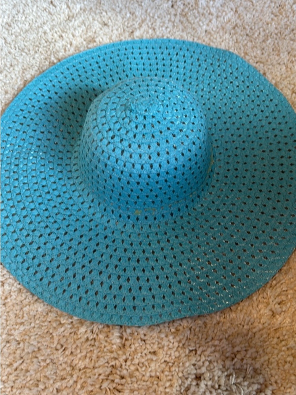 Women’s sunhat  blue new no tag 18”